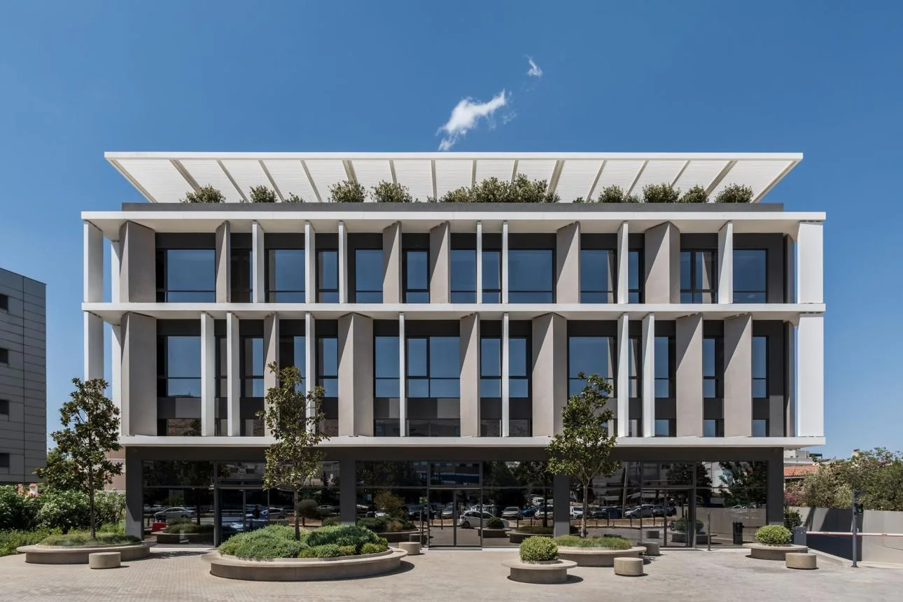 Modern commercial property managed by Glyfada POM